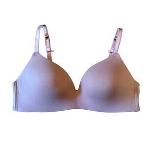 Auden Wireless Nursing Bra 36B Blush Pink Lightly Lined VGUC / 782B2